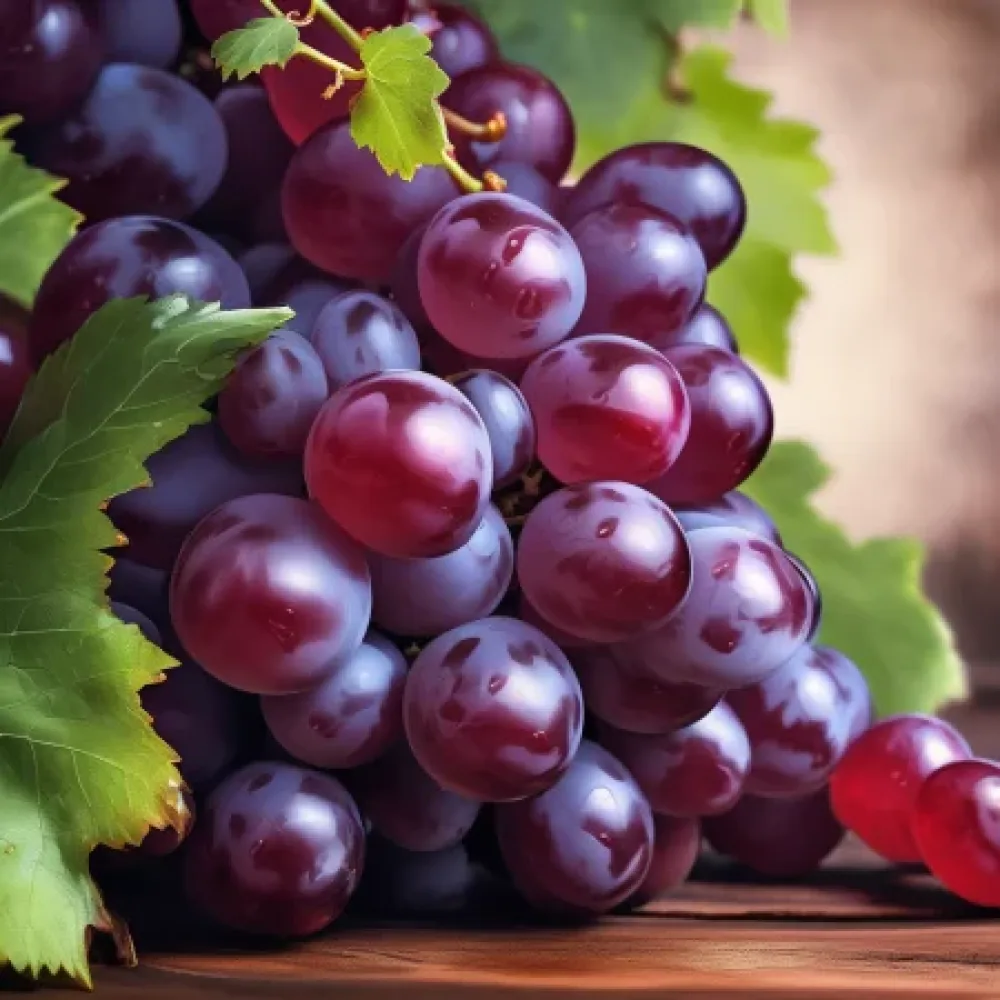 Szőlőoltvány Ruby Seedless (Királyi rubin) - magnélküli szőlőfajta - késői érésű