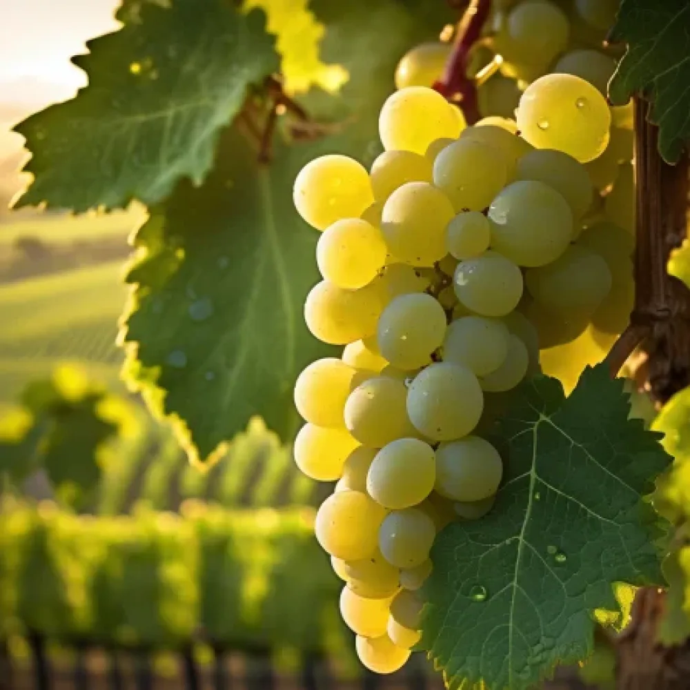 Szőlőtőke Chardonnay - fehér borszőlő, korai érésű