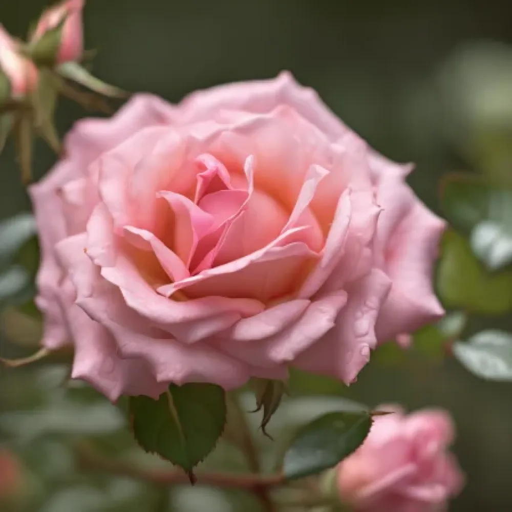 Rózsa Pink Snow Whirl Rose - szabadgyökerű